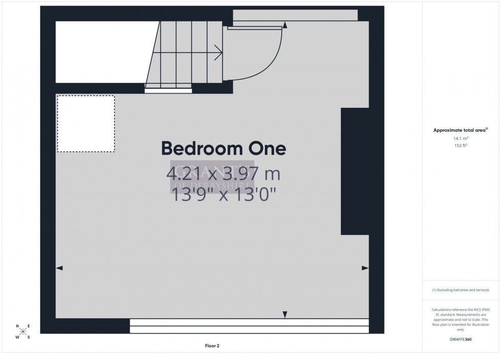 Floorplan for North Street, Cromford, DE4