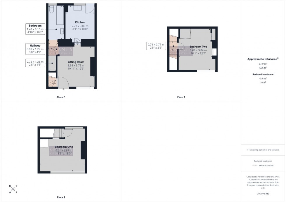 Floorplan for North Street, Cromford, DE4