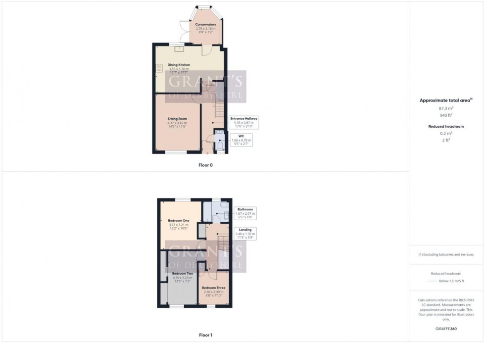 Floorplan for Jubilee Court, Wirksworth, DE4
