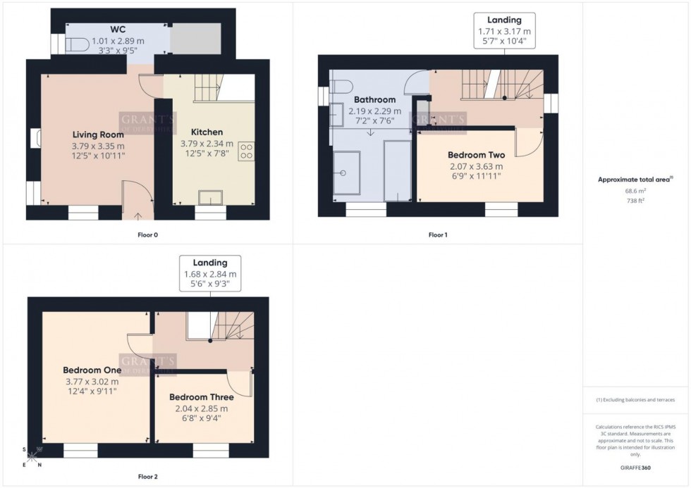 Floorplan for The Green, Middleton, DE4