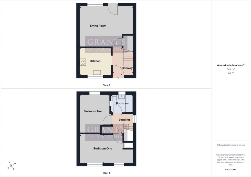 Floorplan for Hoptonwood Close, Middleton, DE4