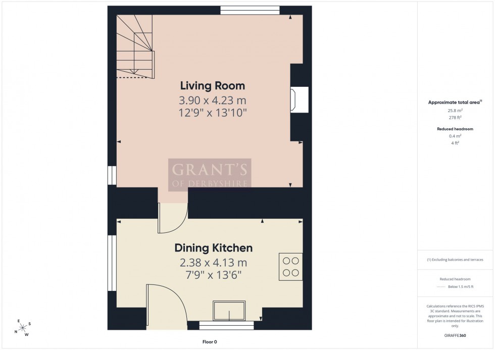 Floorplan for The Hill, Cromford, DE4