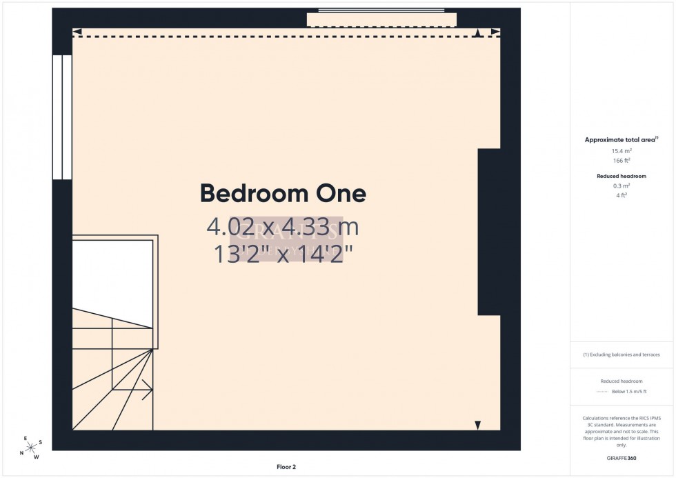 Floorplan for The Hill, Cromford, DE4