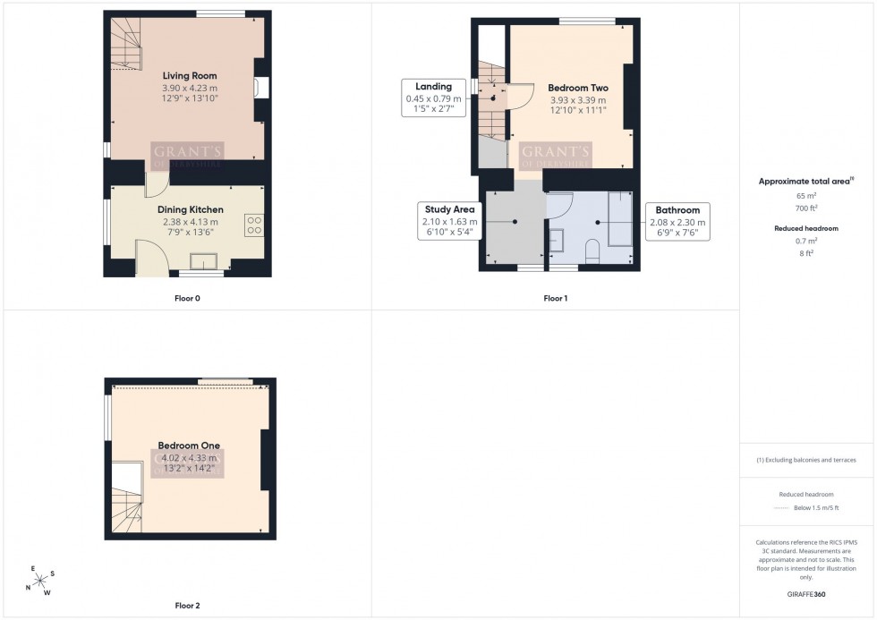 Floorplan for The Hill, Cromford, DE4