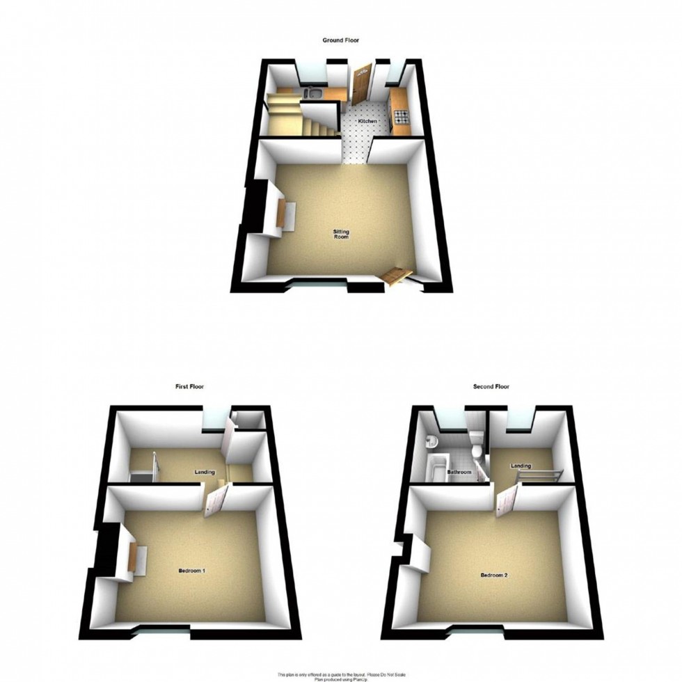 Floorplan for North End, Wirksworth, DE4