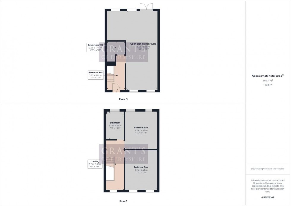 Floorplan for Springworks Court, Broadholme Lane, DE56