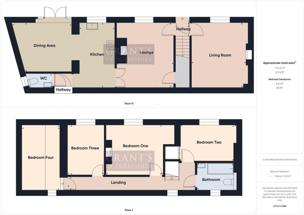 Floorplan for Greenhill, Wirksworth, DE4