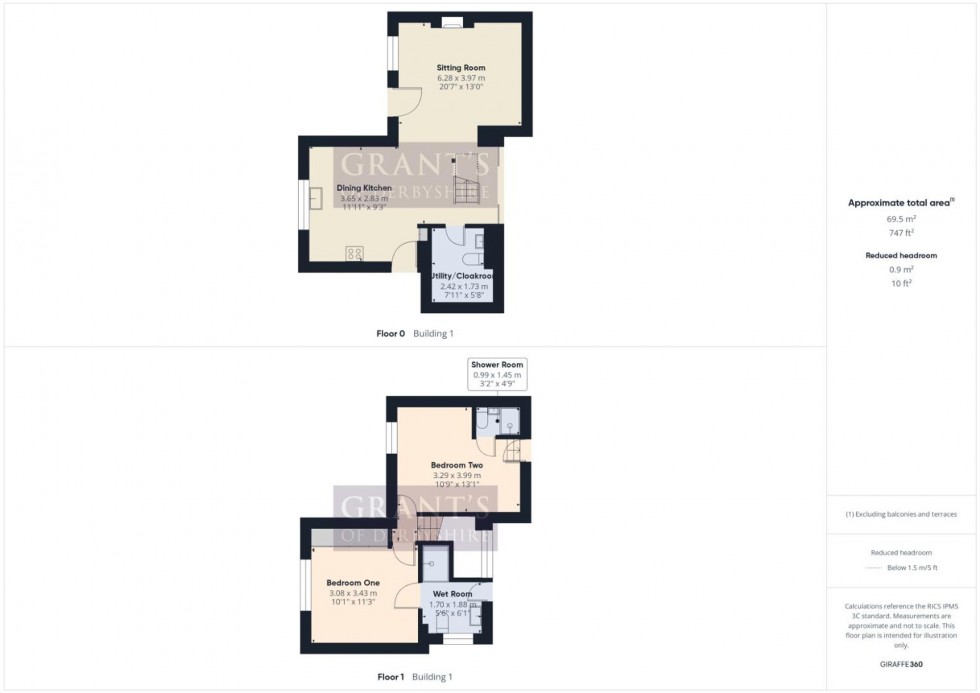 Floorplan for Greenhill, Wirksworth, DE4