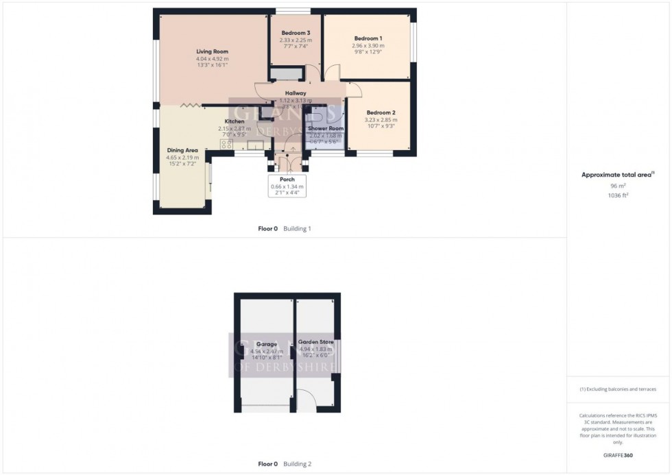 Floorplan for Moorside Close, Cromford, DE4