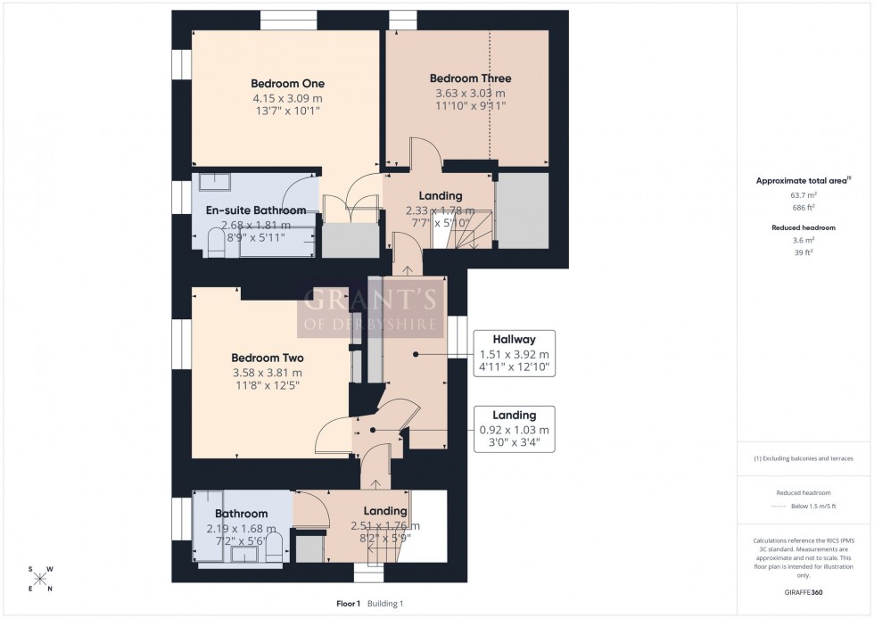 Floorplan for Alderwasley, Belper, DE56