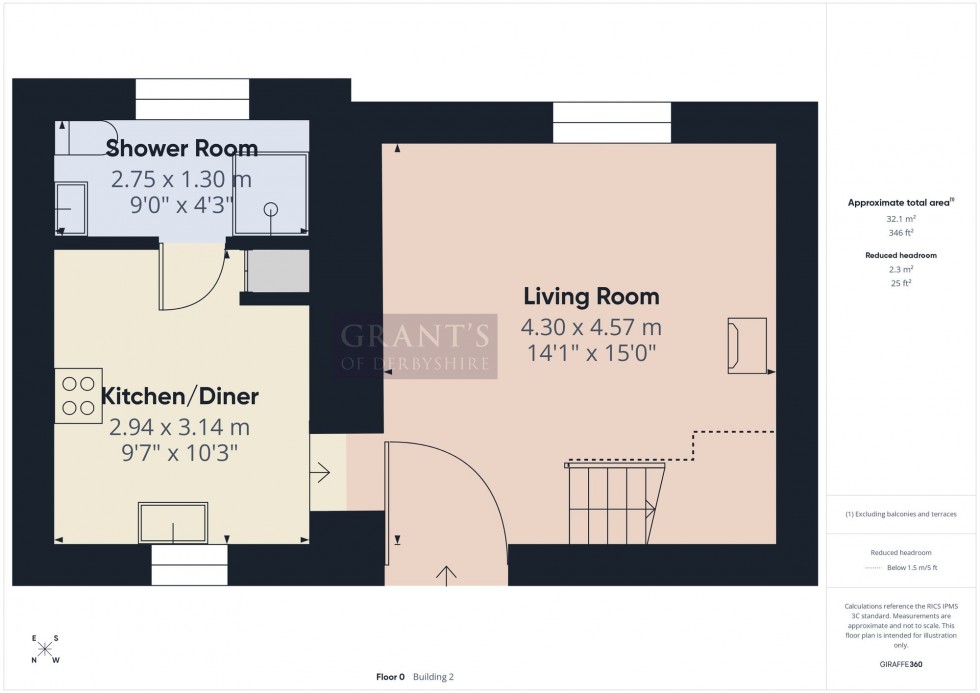 Floorplan for Alderwasley, Belper, DE56