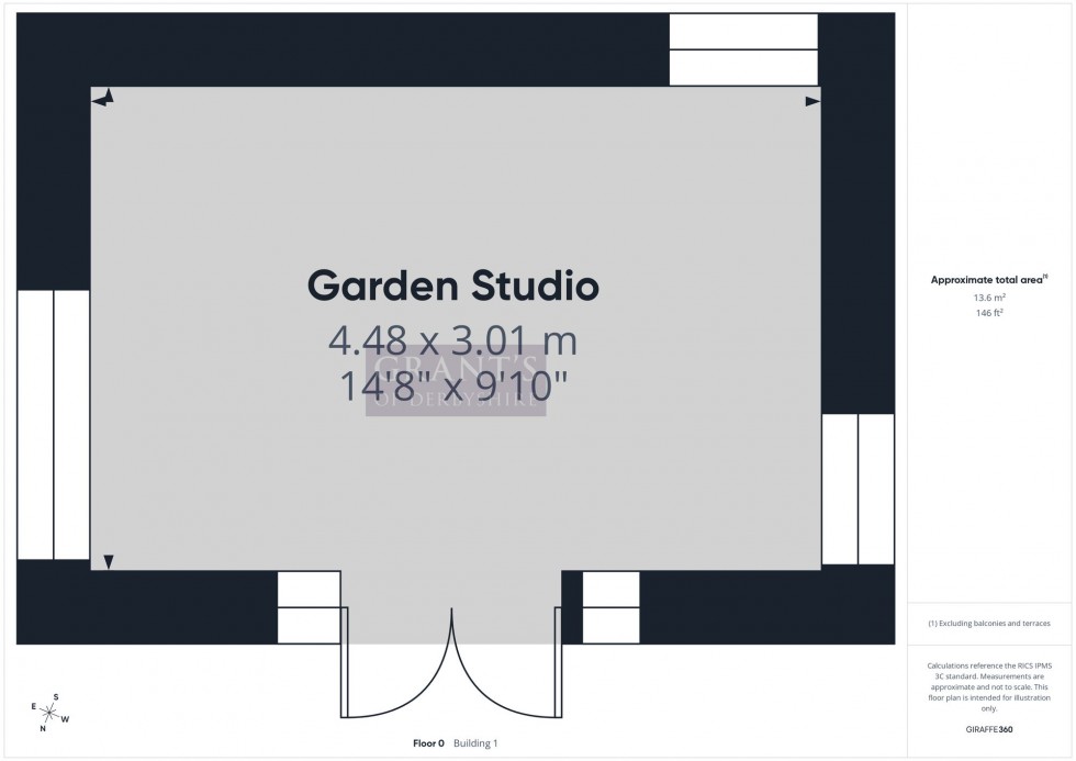 Floorplan for Alderwasley, Belper, DE56