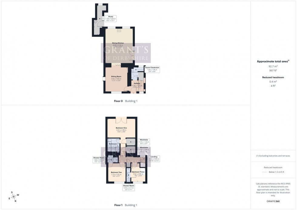 Floorplan for Upper Lea, Lea, DE4