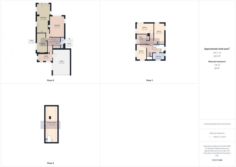 Floorplan for Summer Lane, Wirksworth, DE4