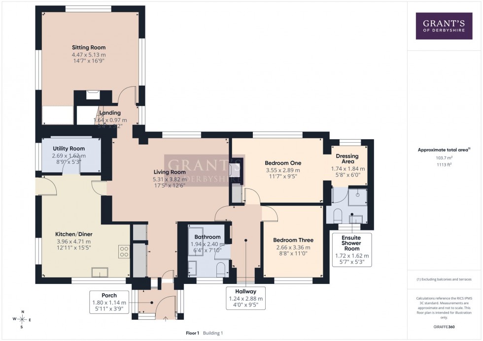 Floorplan for Ashbourne Road, Turnditch, DE56