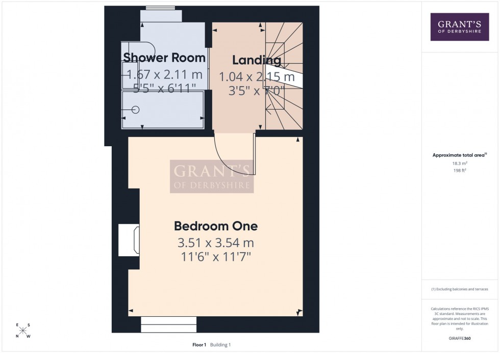 Floorplan for The Hill, Cromford, DE4