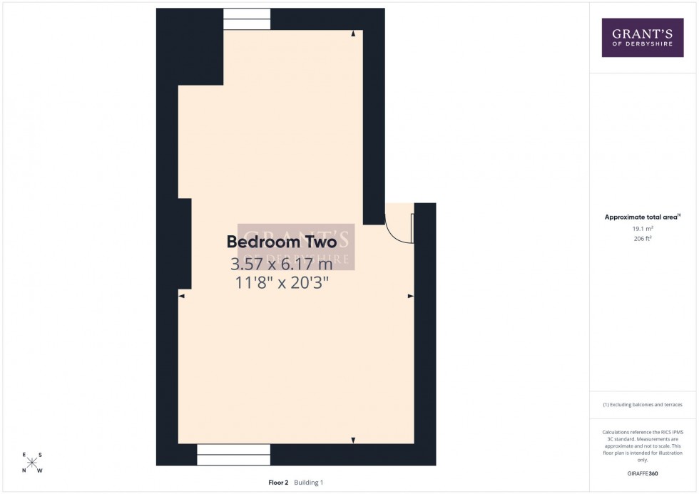 Floorplan for The Hill, Cromford, DE4