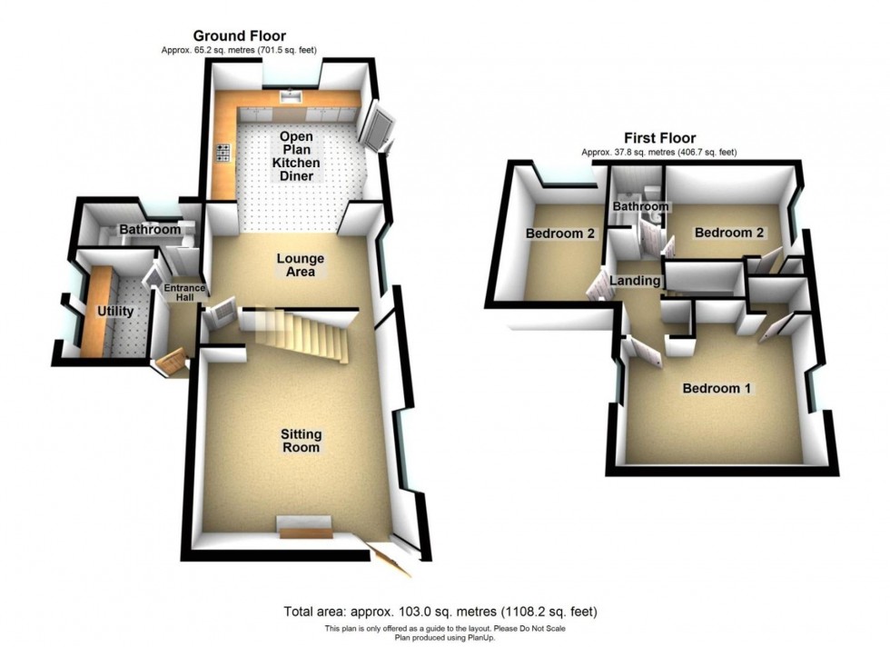 Floorplan for Middleton Road, Wirksworth, DE4