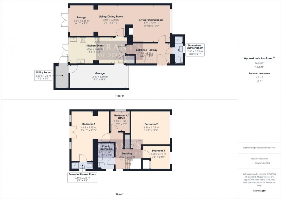 Floorplan for High Ridge, Matlock, DE4