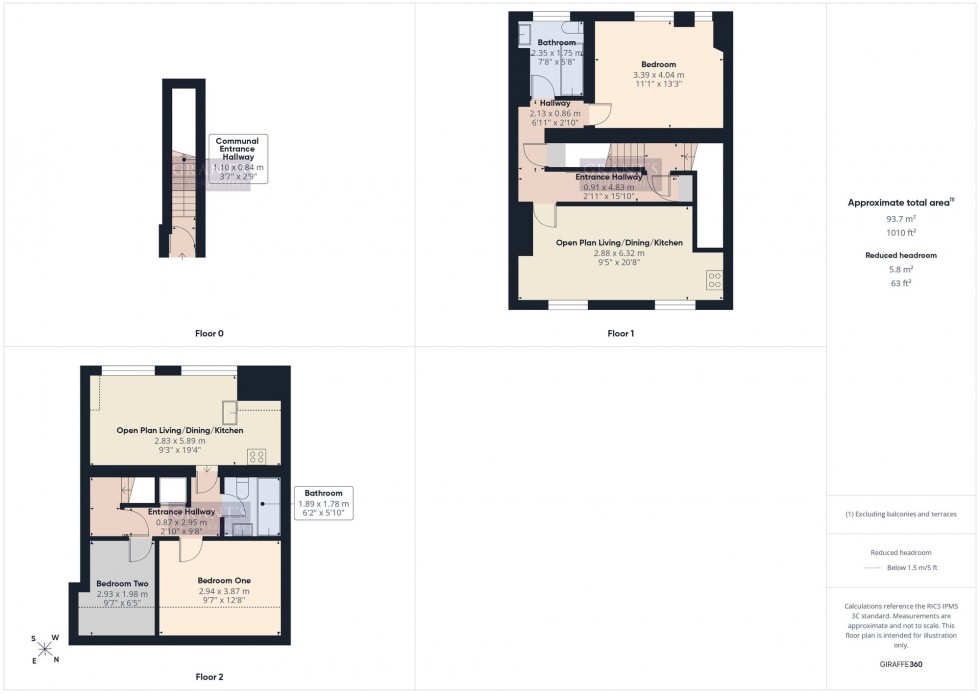 Floorplan for Smedley Street East, & 92 Bank Road, DE4