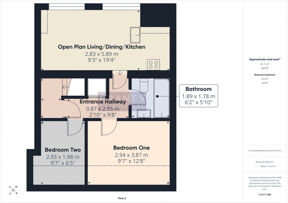 Floorplan for Smedley Street East, & 92 Bank Road, DE4
