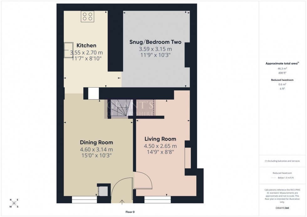 Floorplan for Smedley Street East, & 92 Bank Road, DE4