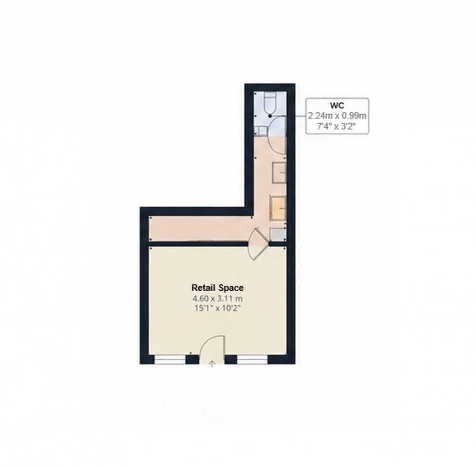 Floorplan for Smedley Street East, & 92 Bank Road, DE4