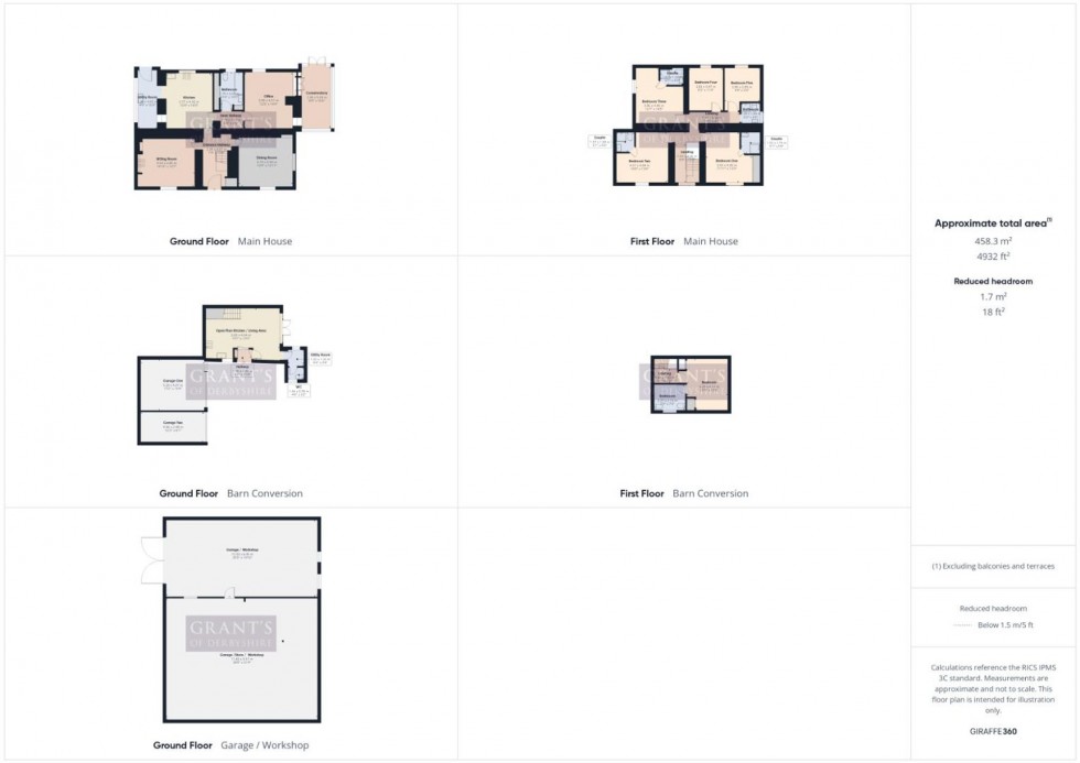 Floorplan for Grange Mill, Griffe Grange Valley, DE4
