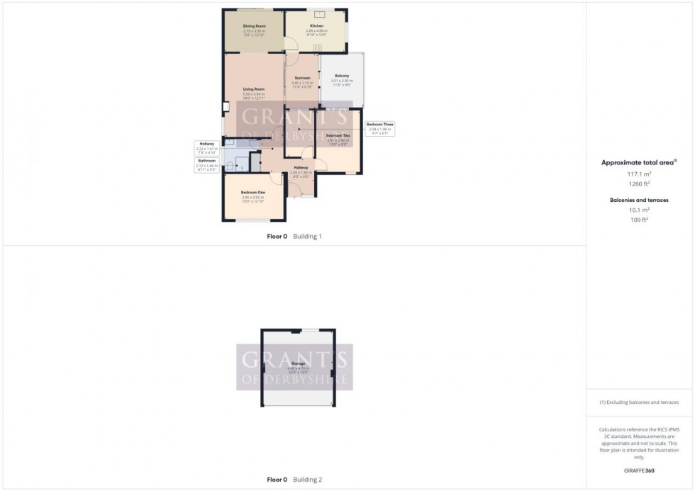 Floorplan for Memorial Croft, Wirksworth, DE4