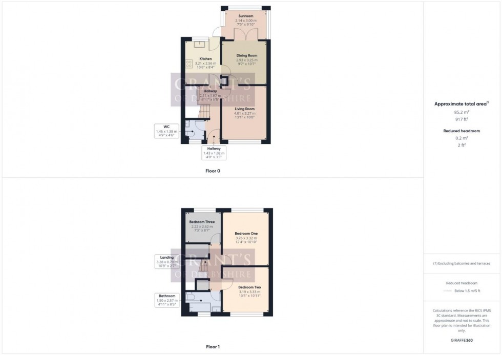 Floorplan for Malthouse Close, Wirksworth, DE4