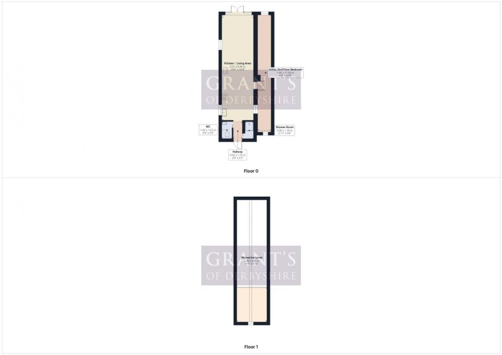 Floorplan for Main Road, Hulland Ward, DE6
