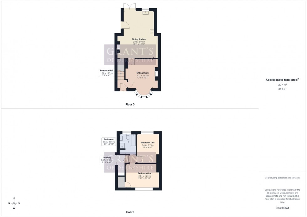 Floorplan for The Common, Crich, DE4