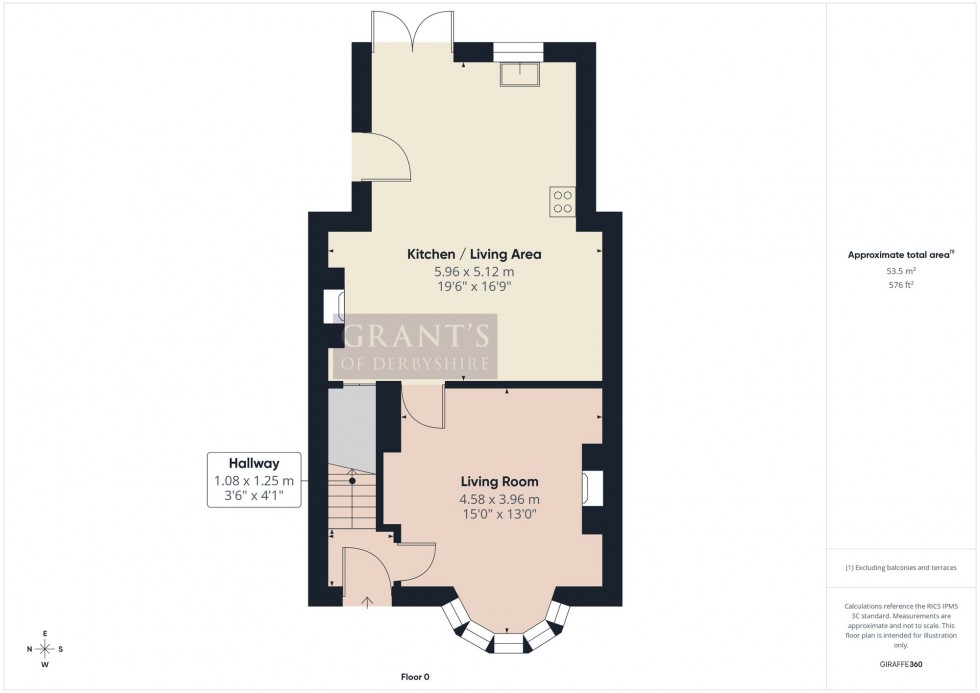 Floorplan for The Common, Crich, DE4