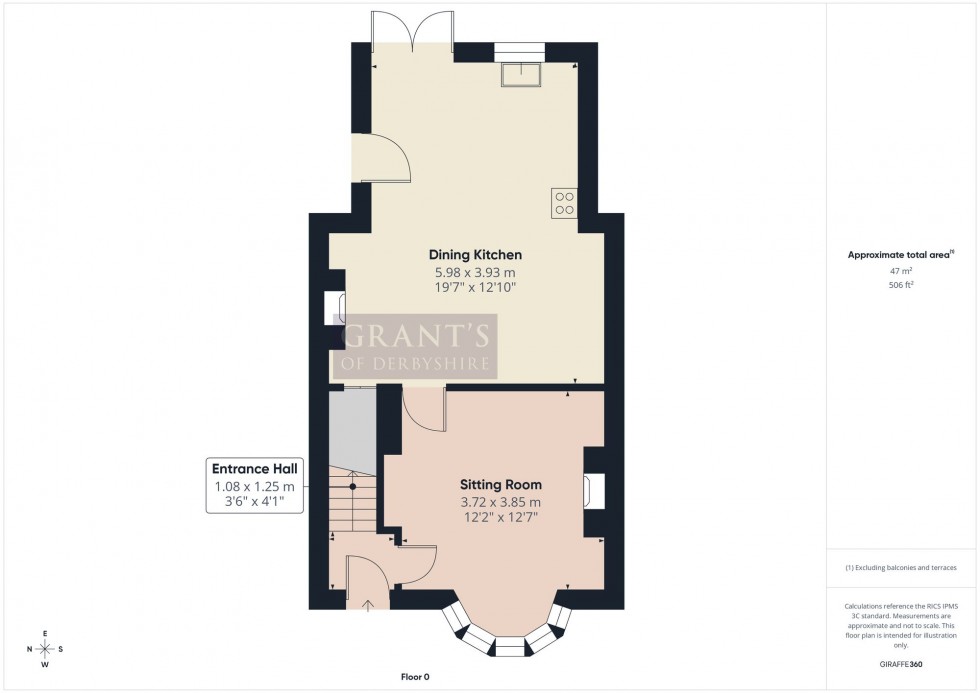 Floorplan for The Common, Crich, DE4