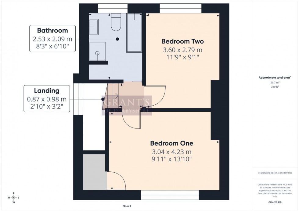 Floorplan for The Common, Crich, DE4