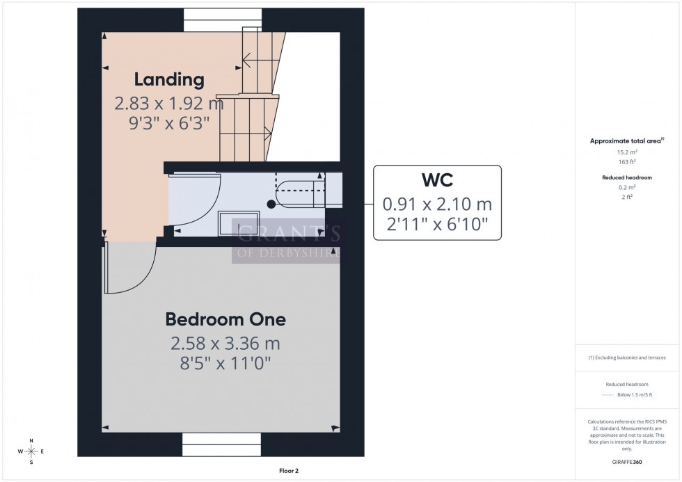 Floorplan for Nelson Close, Middleton, DE4