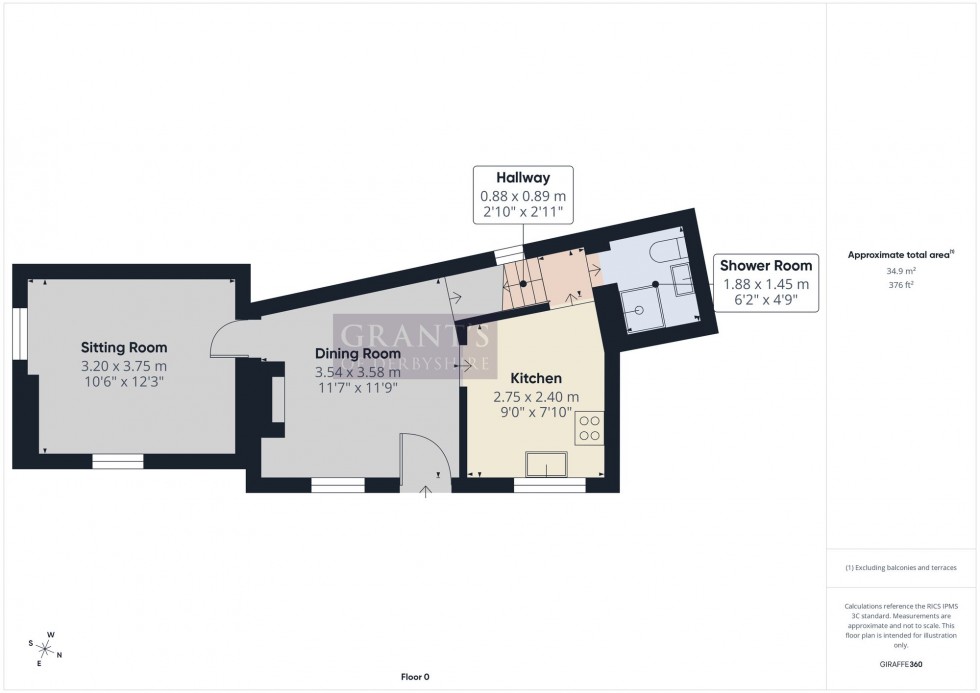 Floorplan for West End, Wirksworth, DE4