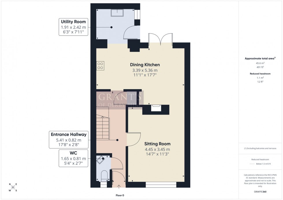 Floorplan for Main Street, Carsington, DE4