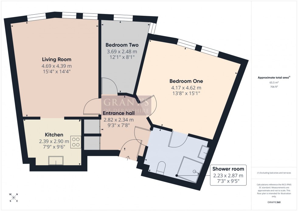 Floorplan for St. John Street, Wirksworth, DE4