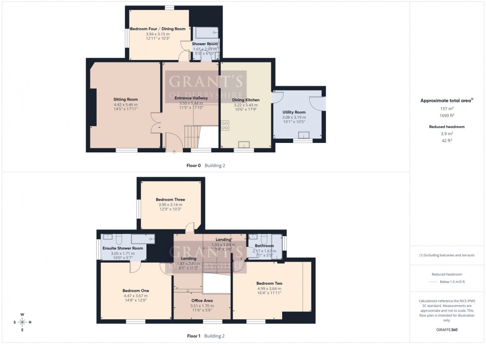 Floorplan for Greenhill, Wirksworth, DE4