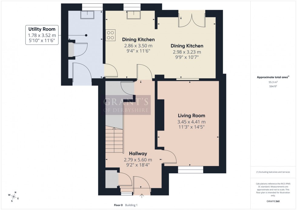 Floorplan for Chesterfield Road, Matlock, DE4