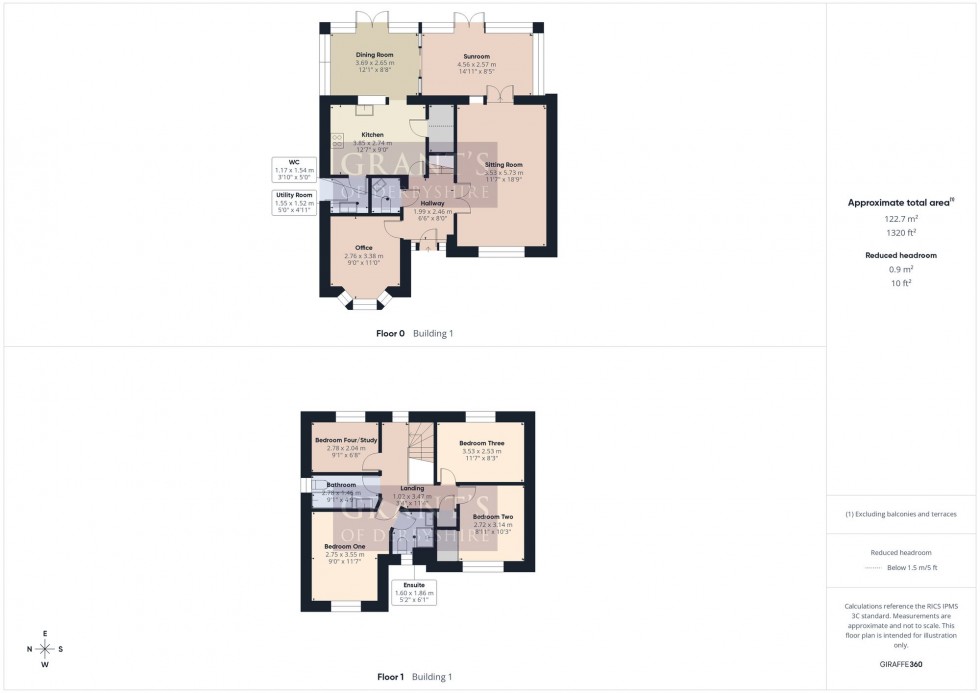 Floorplan for Spring Close, Wirksworth, DE4