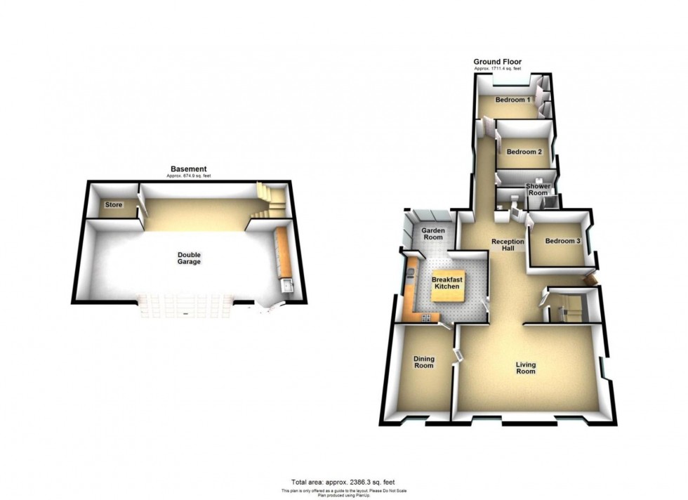Floorplan for Moor Road, Ashover, S45