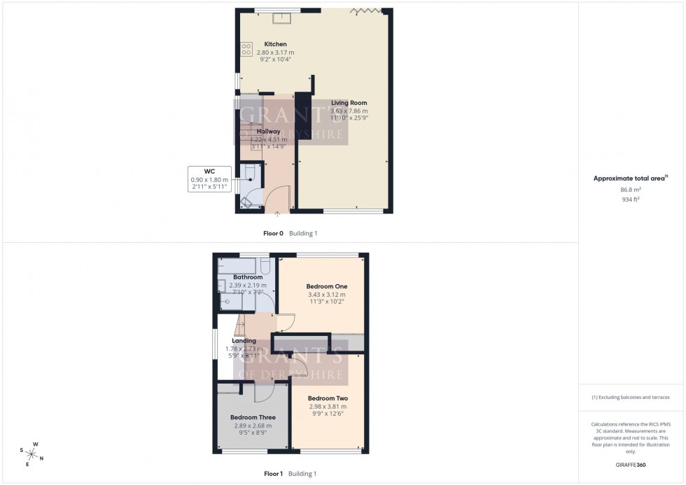 Floorplan for Oakerthorpe Road, Bolehill, DE4