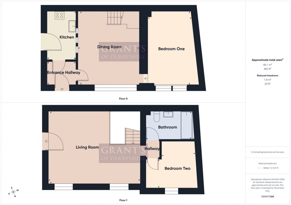 Floorplan for Causeway, Wirksworth, DE4