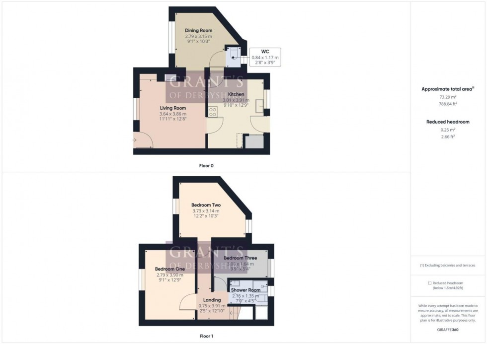 Floorplan for Main Road, Darley Bridge, DE4