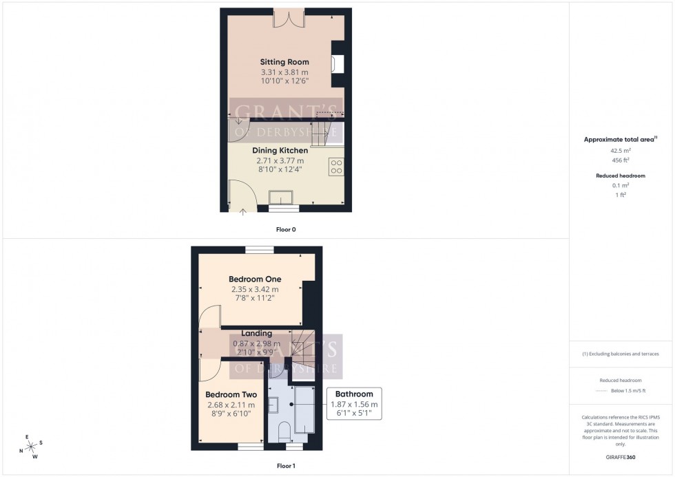 Floorplan for Chapel Lane, Wirksworth, DE4
