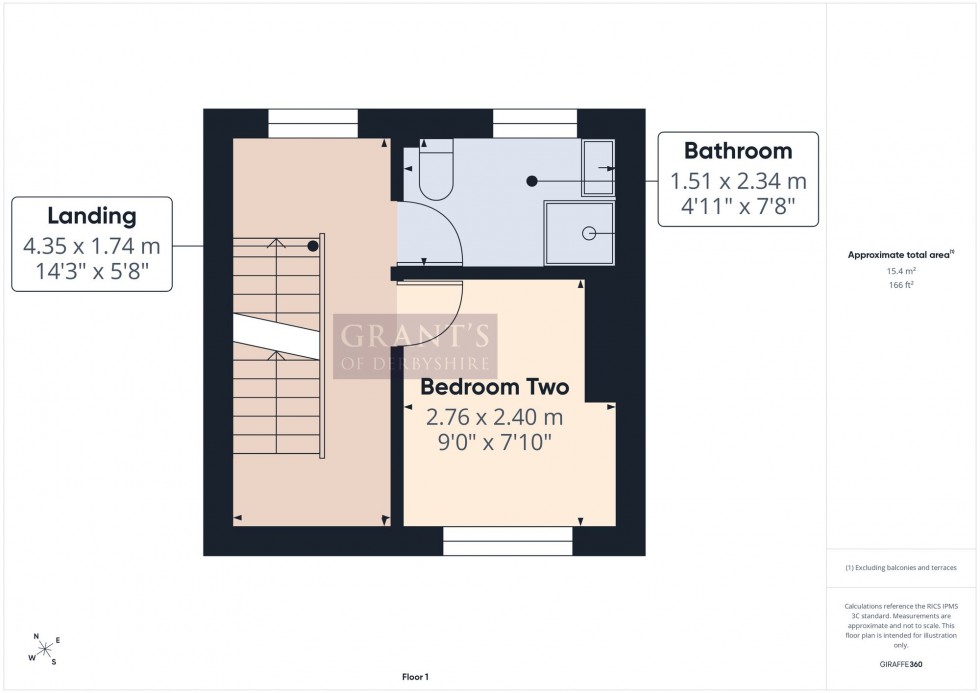 Floorplan for Water Lane, Cromford, DE4