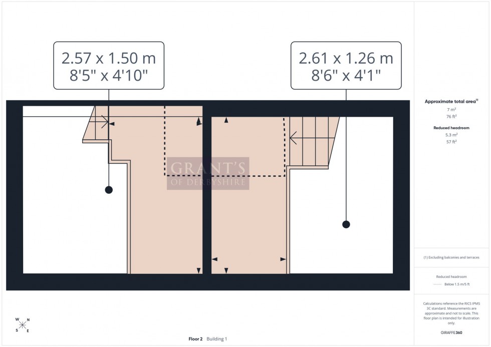 Floorplan for Darley House Estate, Hackney, DE4