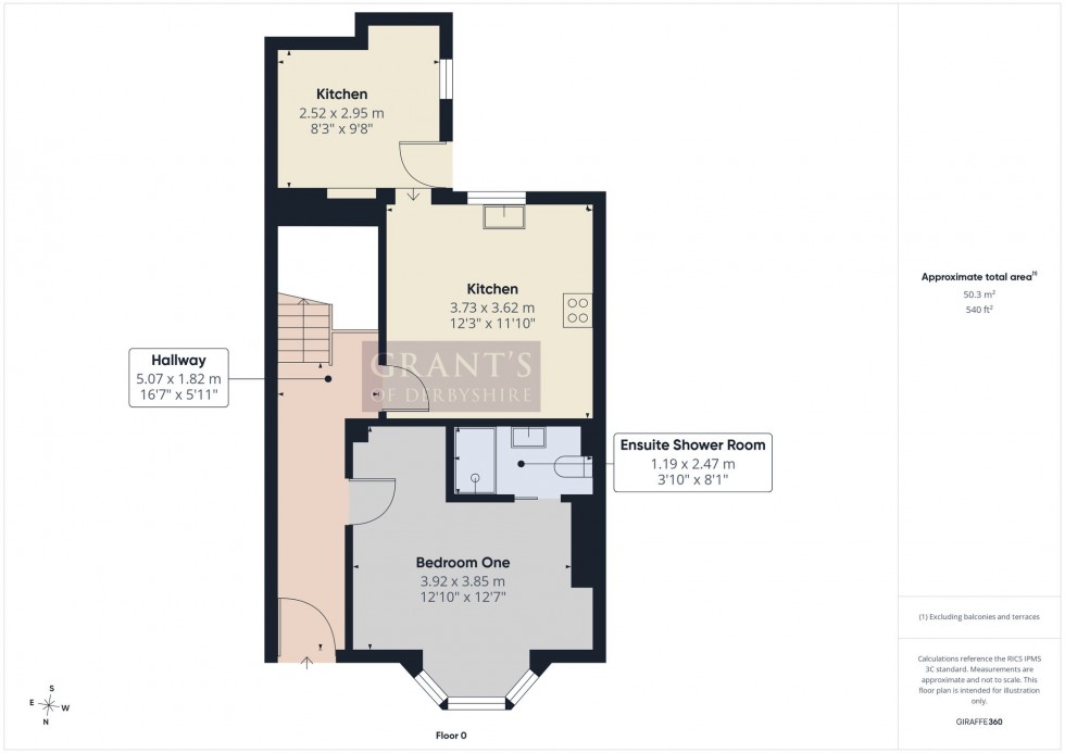 Floorplan for Rockvale Villas - Bedroom 4, Matlock Bath, DE4